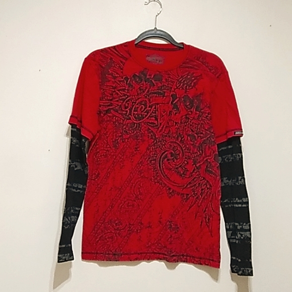 MMA Elite Other - MMA Elite Vintage Skull Long Sleeve Shirt